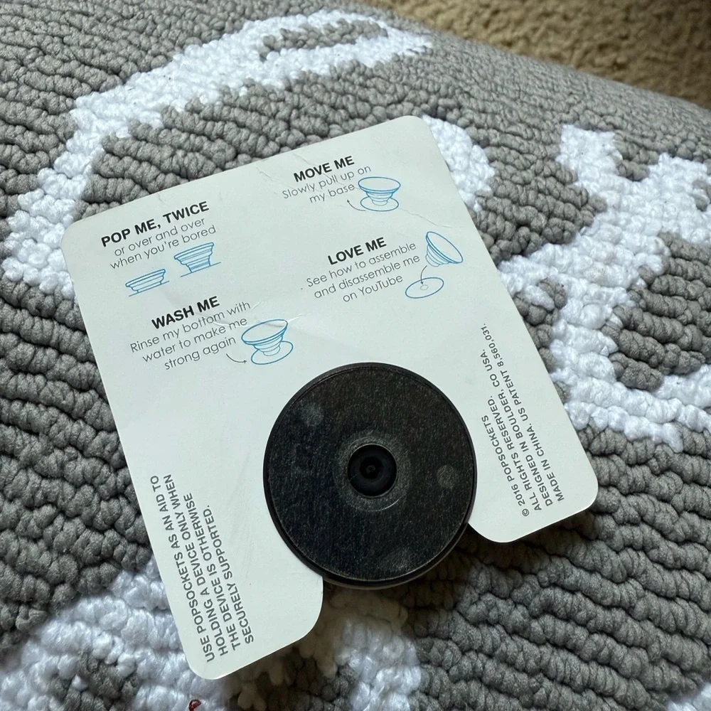 Blue PopSocket Phone Grip